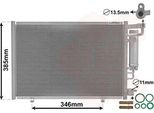 Van Wezel 18005490 - Oe 1717509 Condensatore Aria Condizionata Con Essiccatore Per Fiesta Vi