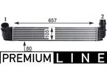 Mahle Ci 314 000P Intercooler Llk Per Renault Megane Iii Grandtour (KZ0/1) Turbo Intercooler
