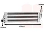 Van Wezel 43004316 - Intercooler Oe 8200115540 Per Grand Scenic Ii (Jm), Megane Ii, Scenic Ii