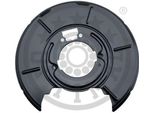 Optimal Piastra Paraspruzzi Per Disco Freno Per Bmw 3 Berlina (E46) Posteriore Destro BSP-5004R Piastra Di Ancoraggio