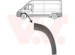Van Wezel Modanatura/Protezione Porta Anteriore Sinistra (1651403) Per Fiat Ducato Jumper