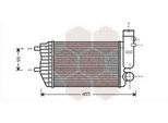 Van Wezel 40004183 - Intercooler Oe 0384E4 Per Jumper, Ducato, Boxer