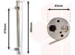 Van Wezel 3000D471 - Oe 169 830 0083 Essiccatore Per Climatizzatore Per Classe A (W169), Classe B (W245)