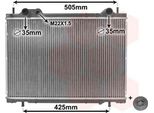 Van Wezel 17002185 - Oe 46405919 Radiatore, Raffreddamento Motore Per Marea, Bravo, Brava