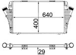Mahle Ci 24 000S - Intercooler Oe 51770436 Per Croma, Signum (Z03), Vectra C (Z02)