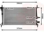 Van Wezel 18002217 - Oe 1098809 Radiatore, Raffreddamento Motore Per Fiesta Iv