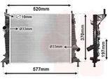 Van Wezel 18002368 - Oe 1305491 Radiatore, Raffreddamento Motore Per C-Max, Focus C-Max (DM2), Focus Ii