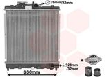 Radiatore, Raffreddamento Motore *** Ir Plus *** Di Van Wezel Con Accessori (25002121) Scambiatore Di Calore Raffreddamento Motore