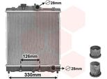 Radiatore, Raffreddamento Motore *** Ir Plus *** Di Van Wezel Con Accessori (25002067) Scambiatore Di Calore Raffreddamento Radiatore Motore