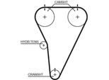 Gates T215 - Cinghia Di Distribuzione Oe 13568 49036 Per Gs (S16), Is I (E1), Is Sportcross (E1), Supra (A8)