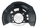 Optimal Piastra Paraspruzzi Disco Freno Per Toyota Auris (NRE15, ZZE15, ADE15, ZRE15, NDE15) Anteriore Destra BSP-9013R Piastra Di Ancoraggio