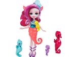 Bambola Royal Enchantimals Sedda Seahorse (Circa 15 Cm) Con 4 Figure Di Animali