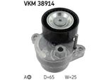 Skf Vkm 38914 Rullo Tenditore, Cinghia Trapezoidale Dentata Oe 2762000370 Compatibile Con Classe C, Cls, Classe E, Glc, Gle, Classe Glk, Gls, Classe M, Classe R, Classe S, Sl, Slc, Slk