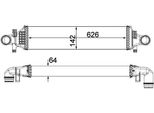 Mahle Ci 479 000P - Intercooler Oe 2465000100 Per Classe A (W176), Classe B (W246), Cla (C117), Cla (X117), Classe Gla (X156)