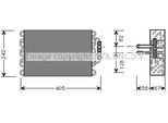 Prasco MSV008 - Evaporatore Oe 2028300258, Impianto Di Climatizzazione Per Classe C (W202), Classe C (S202), Clk (C208), Clk (A208)
