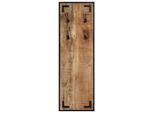 Vidaxl Appendiabiti 35X8X110 Cm Legno Massiccio Grezzo Mango