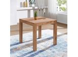 Finebuy Tavolo Da Pranzo In Legno Massiccio Di Acacia 80 X 76 X 80 Cm Tavolo Da Cucina Di Design | Tavolo Quadrato Sala Da Pranzo In Stile Country