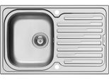 Pyramis Amaltia 1B 1D Lavello In Acciaio Inox Da Incasso 107119712