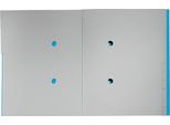 Leitz 3915-00-35 3915 Cartella Organizer Recycle - A4, 12 Scomparti, Cartone (Rc), Neutro Dal Punto Di Vista Climatico, Blu