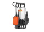Pompa Sommergibile Per Fanghi 1100W In Acciaio Inox Asist