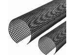 Aquaduqt Parafoglie Medio - ø 7-11 Cm - 10 Pezzi Da 100 Cm (10 Metri) - Parafoglie - Griglia Per Grondaie