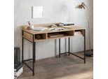 Skye Decor, Tumata - Black, Scrivania, Nero, 100 % Melamine Coated Slipboard, 119,5 X 62 X 65,2 Cm