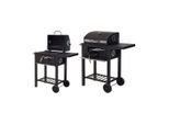 Barbecue A Carbone Progarden Nero Opaco