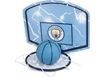 Manchester City Fc - Set Mini Basket TA12704 (Taglia Unica) (Blu/Bianco/Nero)