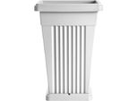 Bama Blumentopf Piramide 50L, Bianco