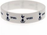 Polsino Ufficiale In Silicone Del Tottenham Hotspur Fc TA1324 (Taglia Unica) (Bianco)