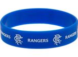 Rangers Fc - Polsino In Silicone TA9803 (Taglia Unica) (Blu Reale/Bianco)