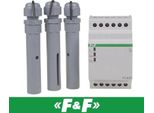 F&F PZ-829 Relè Di Livello Per Liquidi Monitoraggio Del Livello Dell'acqua 230V Ac 2X 16A