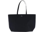 Lacoste Borsa A Tracolla Borsa Shopper Anna Zipped Shopping Bag Noir Farine Nero