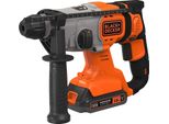 Black & Decker BCD900D1S-QW, Sds Plus, Nero, Rosso, 1,8 Cm, 1880 Giri/Min, 1,3 Cm, 2,5 Cm