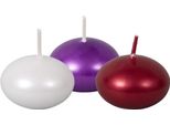 Nohel Garden Candela Galleggiante Metallica D4Cm 3Pz