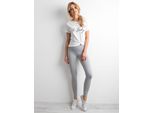 Basic Feel Good Leggings Donna Benjelloun Grigio L