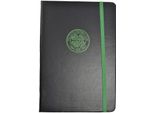 Celtic Fc - Taccuino "Premium"", Stemma, A5 BS4540 (Taglia Unica) (Nero/Verde)"