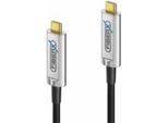 Fiberx FX-I600-015 Cavo Usb 15 M Usb 3.2 Gen 1 (3.1 Gen 1) Usb C Nero