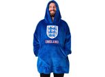 Inghilterra Fa - Felpa Con Cappuccio Da Uomo NS8837 (Taglia Unica) (Blu)