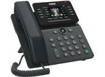 Fanvil V63, Telefono Ip, Nero, Corded Handset, Desk/Wall, 6 Linee, 1000 Voci