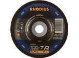 Disco Abrasivo Rhodius Ksm 105X7,0X16,0Mm Acciaio Alphaline - 200008