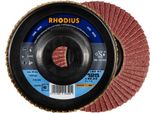Dischi Lamellari Rhodius In Acciaio Lsa P1 125 X 22,23 Mm 10 Pezzi