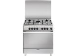 Glem Gas U865MI6 Cucina A Libera Installazione Piano Cottura Elettrico A Gas Acciaio Inox