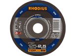 Disco Da Taglio Rhodius FT67 125X2,5 Mm Diritto
