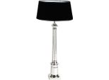 Casa Padrino Lampada Da Tavolo In Nichel Diametro 12 X 35 X H 76 Cm - Lampada