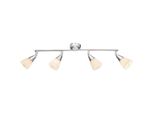 Globo Lighting|Faro In Metallo Cromato, 4X E14