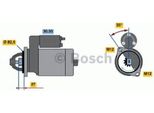 Bosch 0 986 018 250 Motorino Di Avviamento 2,2 Kw Per Vw Lt 28-35 I Furgone (281-363) 12 V