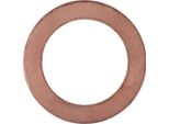 Ks Tools Anello Di Tenuta In Rame Esterno-Ø 33 Mm Interno-Ø 22 Mm Confezione Da 25 Pezzi - 430.2501