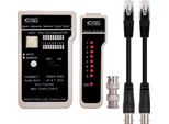 Tester RJ11/RJ12/RJ45, Coassiale Nanocable 10.31.0303