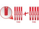 KS-TOOLS Set Di Ausili Per Il Montaggio "Fixit"" Ausilio Per L'avvitamento In Plastica"